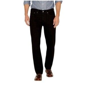 Levi's Men's 514 Mid Rise Regular Fit 33x32 Straight Leg Jeans Black Washed